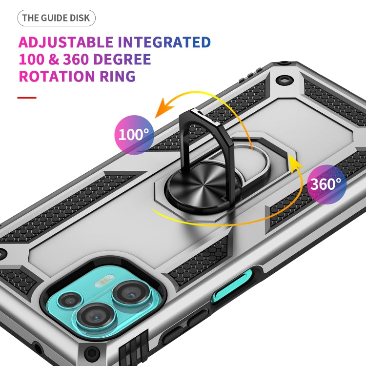 For Motorola Moto Edge 20 Lite Shockproof TPU + PC Phone Case