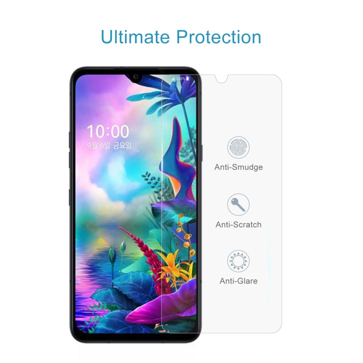 10 PCS 0.26mm 9H 2.5D Tempered Glass Film For LG V50S ThinQ 5G