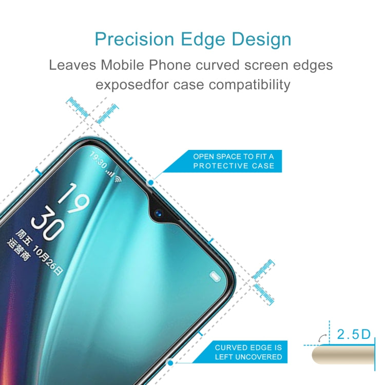 10 PCS 0.26mm 9H 2.5D Tempered Glass Film For OPPO K5