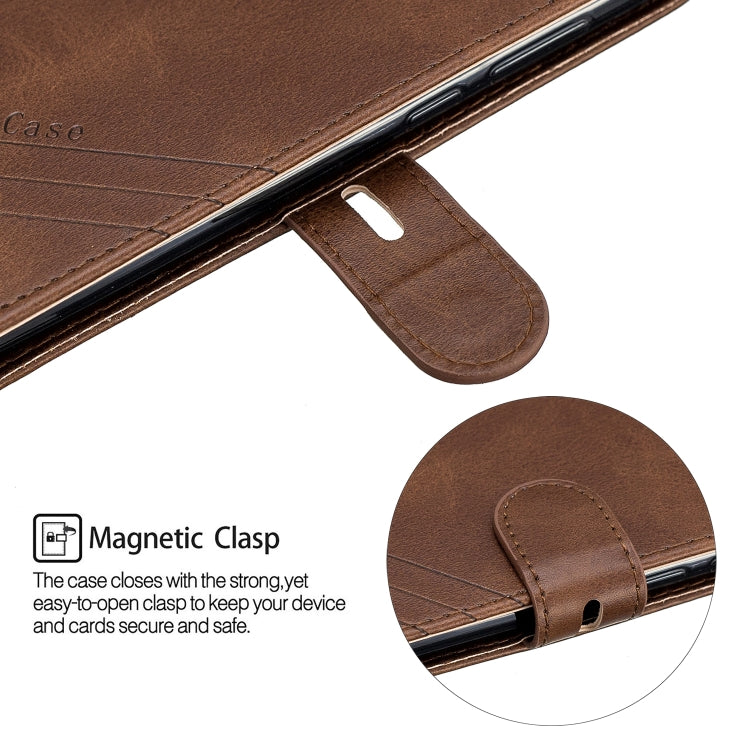 For Huawei Honor 7A Y6 2018 / Stitching Style 2-Color Cow Texture Horizontal Flip PU Leather Case with Holder & Card Slot & Lanyard