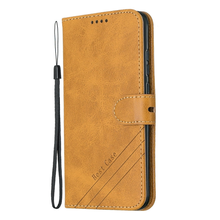 For Huawei Honor 10 Lite Stitching Style 2-Color Cow Texture Horizontal Flip PU Leather Case with Holder & Card Slot & Lanyard