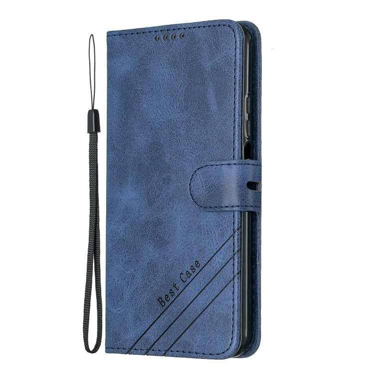 For Huawei Honor 20 Stitching Style 2-Color Cow Texture Horizontal Flip PU Leather Case with Holder & Card Slot & Lanyard