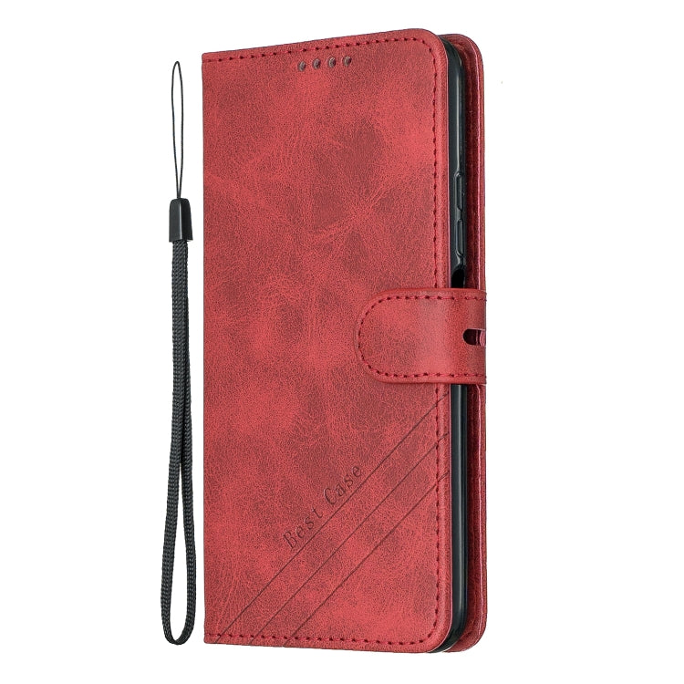For Huawei Honor 20 Pro Stitching Style 2-Color Cow Texture Horizontal Flip PU Leather Case with Holder & Card Slot & Lanyard