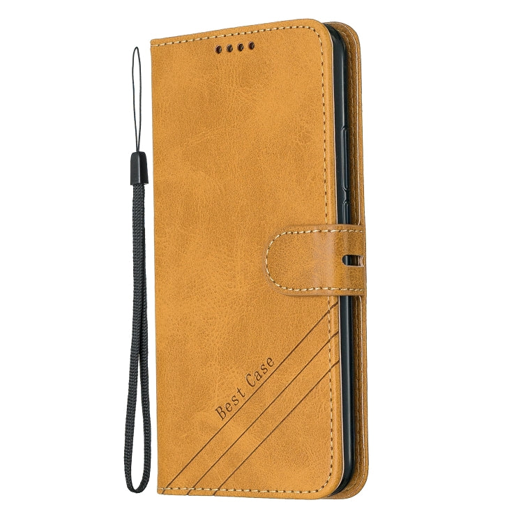 For Huawei Mate 20 Lite Stitching Style 2-Color Cow Texture Horizontal Flip PU Leather Case with Holder & Card Slot & Lanyard