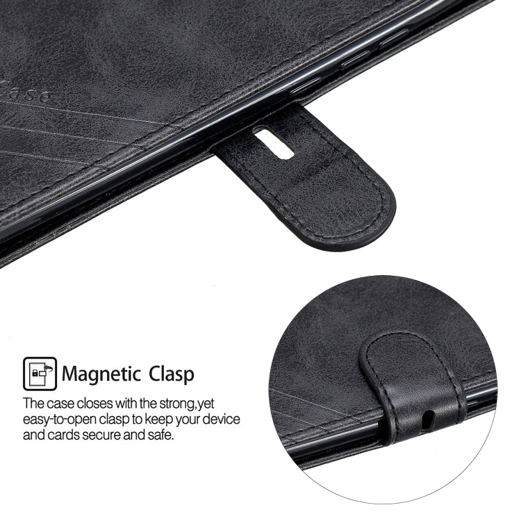 For Huawei P Smart Z Stitching Style 2-Color Cow Texture Horizontal Flip PU Leather Case with Holder & Card Slot & Lanyard