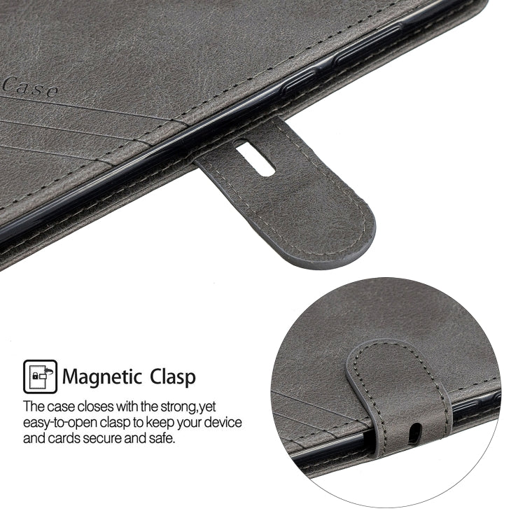 For Huawei P20 Lite 2019 / Stitching Style 2-Color Cow Texture Horizontal Flip PU Leather Case with Holder & Card Slot & Lanyard