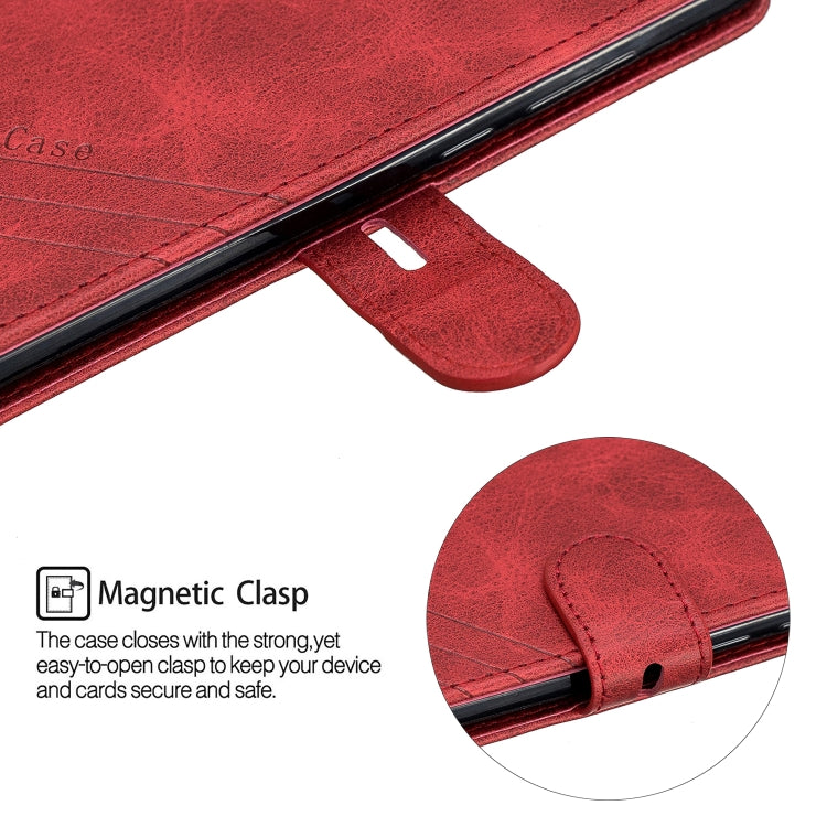 For Huawei P30 Stitching Style 2-Color Cow Texture Horizontal Flip PU Leather Case with Holder & Card Slot & Lanyard
