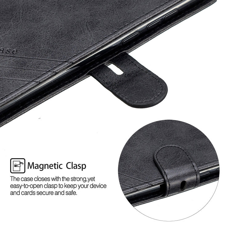 For Huawei Y6 2019 / Honor 8A Stitching Style 2-Color Cow Texture Horizontal Flip PU Leather Case with Holder & Card Slot & Lanyard