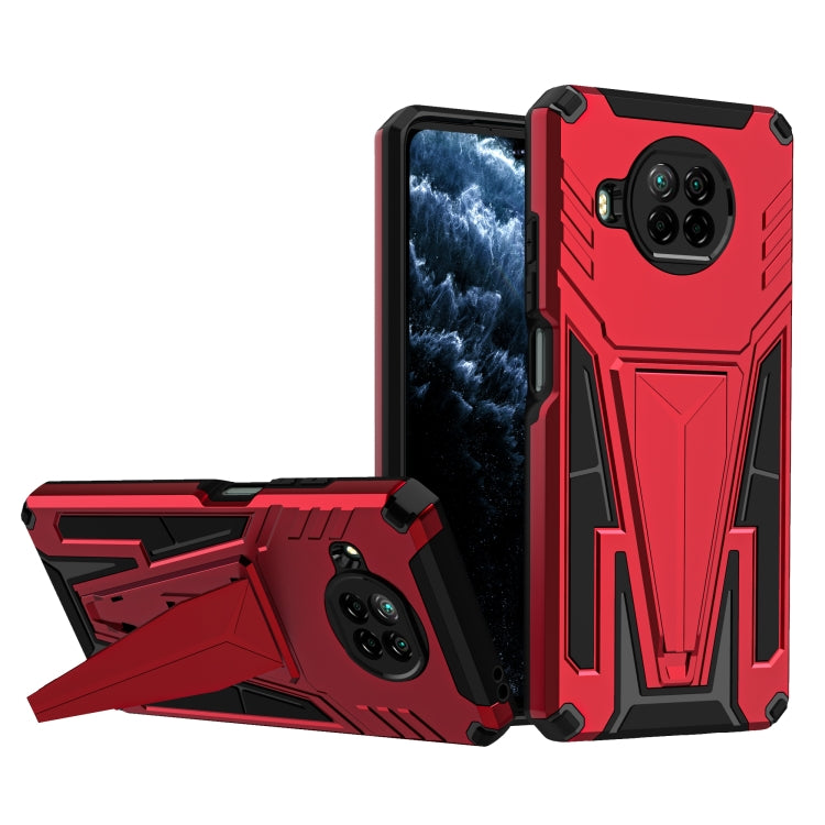 For Xiaomi Redmi Note 9 Pro 5G Super V Armor PC + TPU Phone Case with Holder