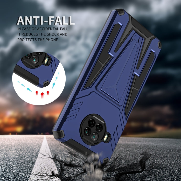For Xiaomi Redmi Note 9 Pro 5G Super V Armor PC + TPU Phone Case with Holder
