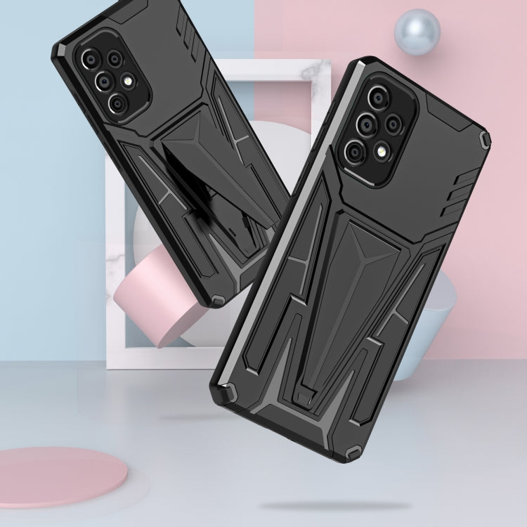 For Samsung Galaxy A73 Super V Armor PC + TPU Phone Case with Holder