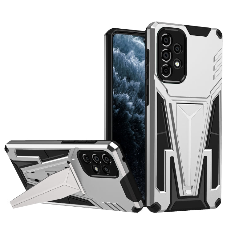 For Samsung Galaxy A73 Super V Armor PC + TPU Phone Case with Holder