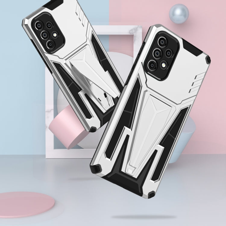 For Samsung Galaxy A73 Super V Armor PC + TPU Phone Case with Holder