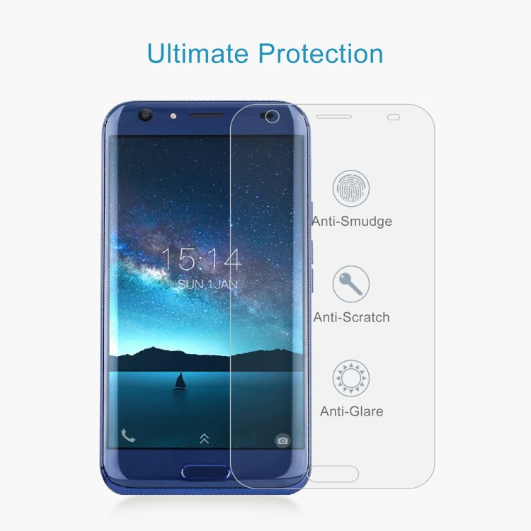 10 PCS 0.26mm 9H 2.5D Tempered Glass Film For Doogee BL5000