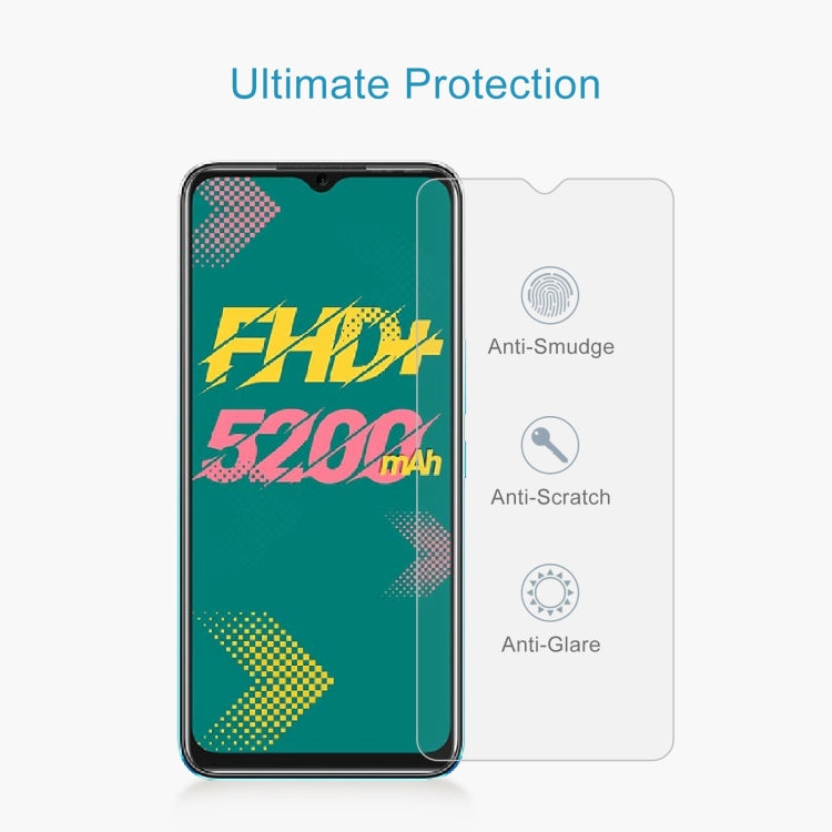 50 PCS 0.26mm 9H 2.5D Tempered Glass Film For Infinix Hot 11