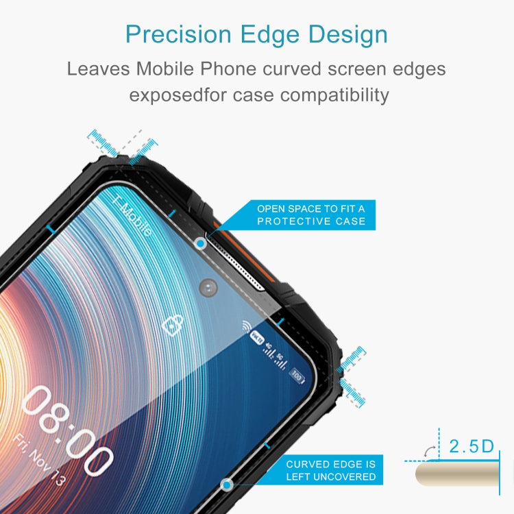 10 PCS 0.26mm 9H 2.5D Tempered Glass Film For Oukitel WP10