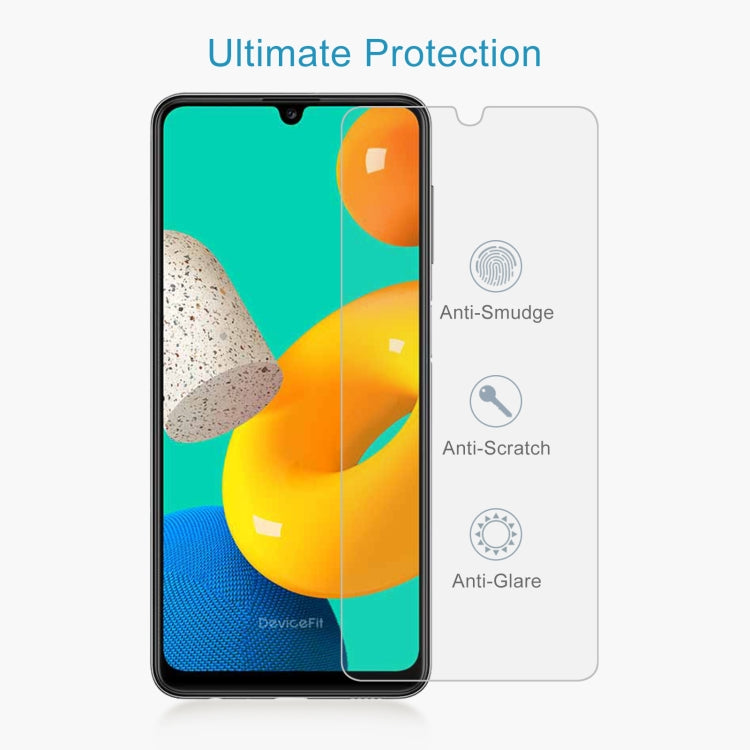50 PCS 0.26mm 9H 2.5D Tempered Glass Film For Samsung Galaxy M33 5G