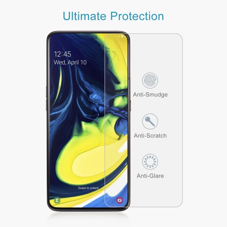 50 PCS 0.26mm 9H 2.5D Tempered Glass Film For Samsung Galaxy M80s