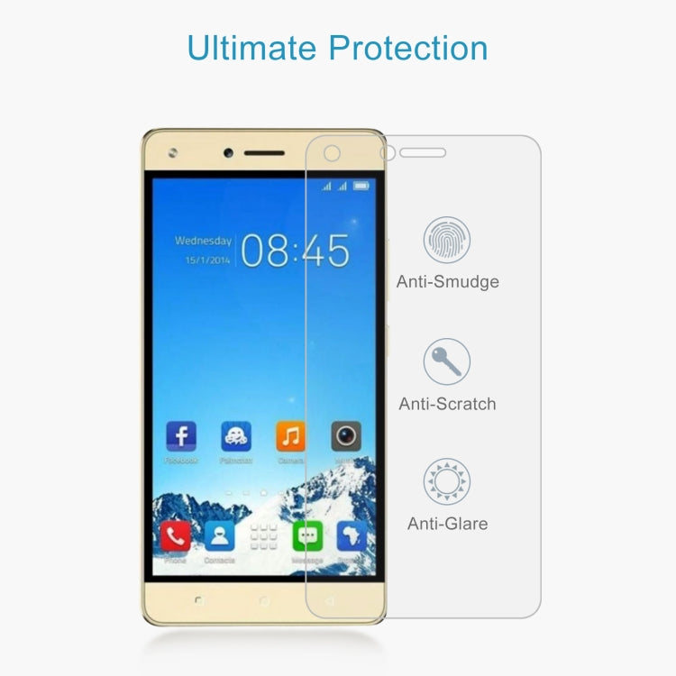 50 PCS 0.26mm 9H 2.5D Tempered Glass Film For Tecno W5 Lite