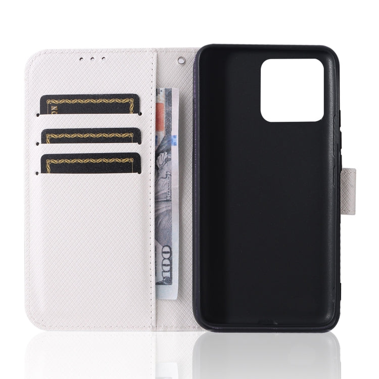 For OPPO Realme Narzo 50A Diamond Texture Leather Phone Case