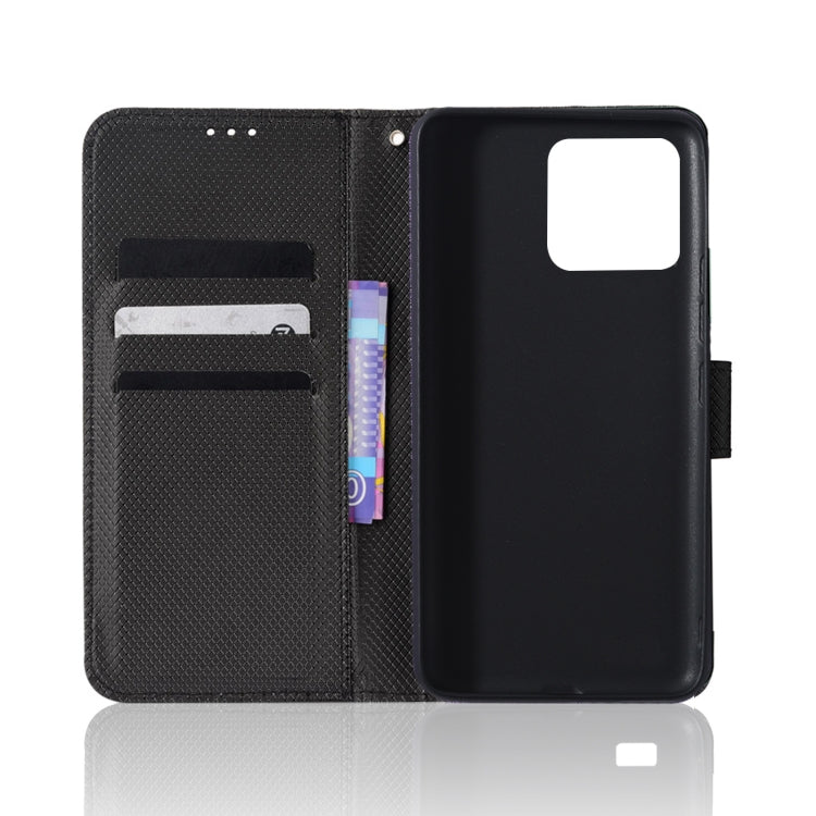 For OPPO Realme Narzo 50A Diamond Texture Leather Phone Case