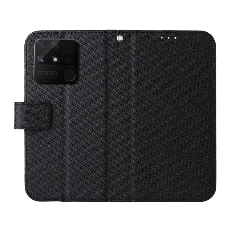 For OPPO Realme Narzo 50A Diamond Texture Leather Phone Case