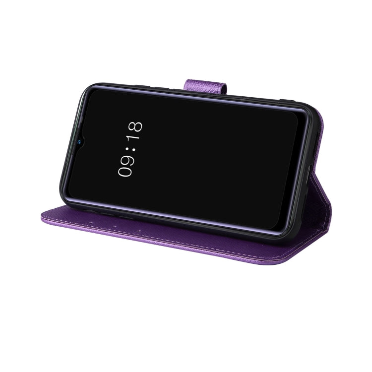 For OPPO Realme Narzo 50A Diamond Texture Leather Phone Case