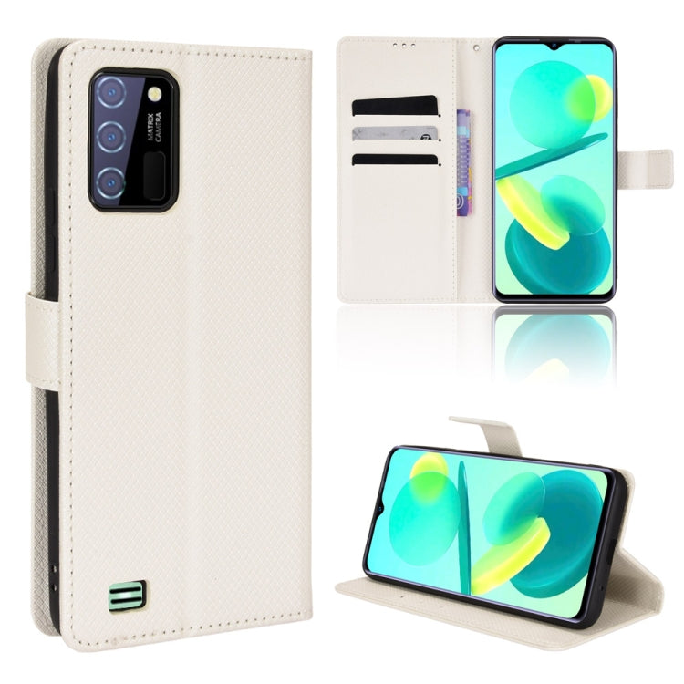 For Oukitel C25 Diamond Texture Leather Phone Case