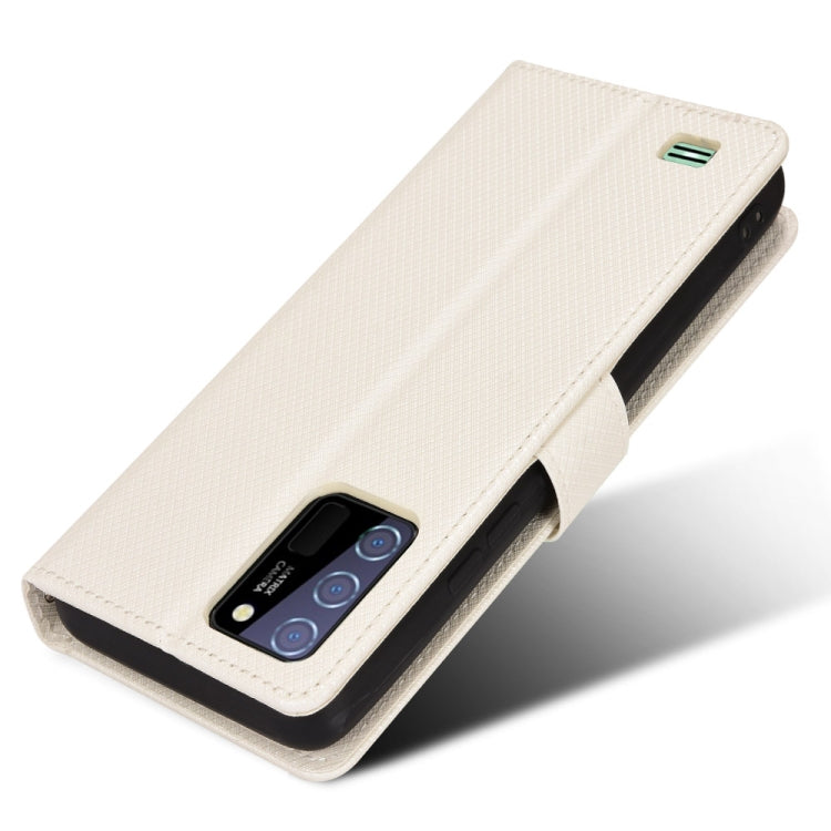 For Oukitel C25 Diamond Texture Leather Phone Case
