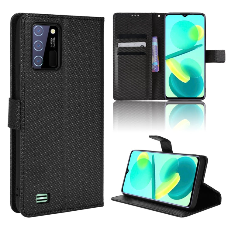 For Oukitel C25 Diamond Texture Leather Phone Case