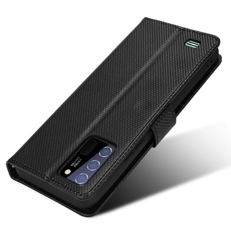 For Oukitel C25 Diamond Texture Leather Phone Case