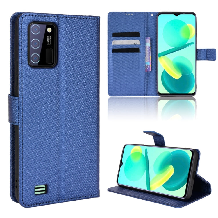 For Oukitel C25 Diamond Texture Leather Phone Case