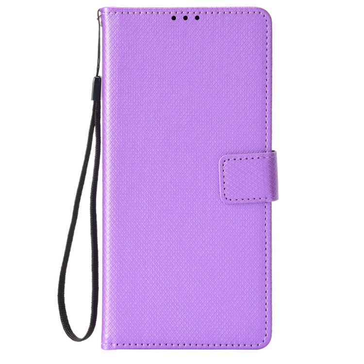 For Oukitel C25 Diamond Texture Leather Phone Case