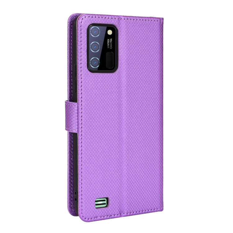 For Oukitel C25 Diamond Texture Leather Phone Case