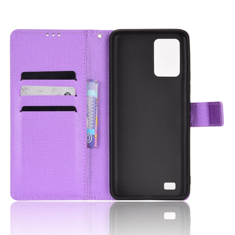 For Oukitel C25 Diamond Texture Leather Phone Case