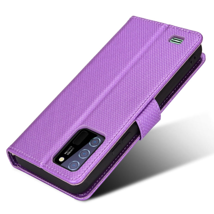 For Oukitel C25 Diamond Texture Leather Phone Case
