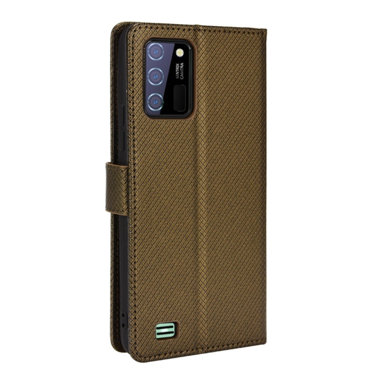 For Oukitel C25 Diamond Texture Leather Phone Case
