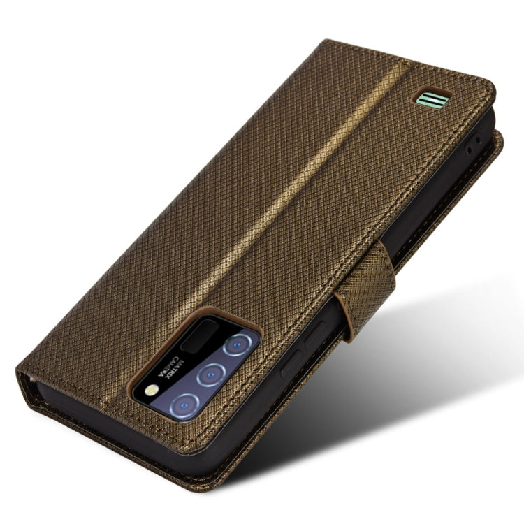 For Oukitel C25 Diamond Texture Leather Phone Case