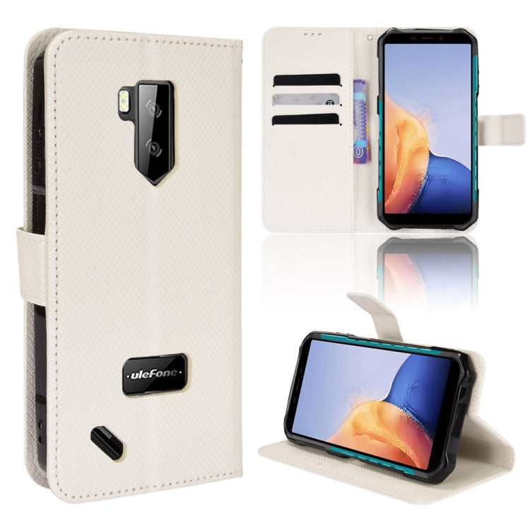 For Ulefone Armor X9 Diamond Texture Leather Phone Case