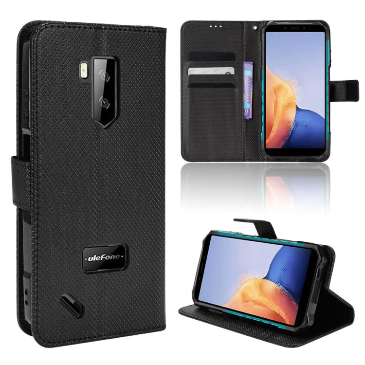 For Ulefone Armor X9 Diamond Texture Leather Phone Case