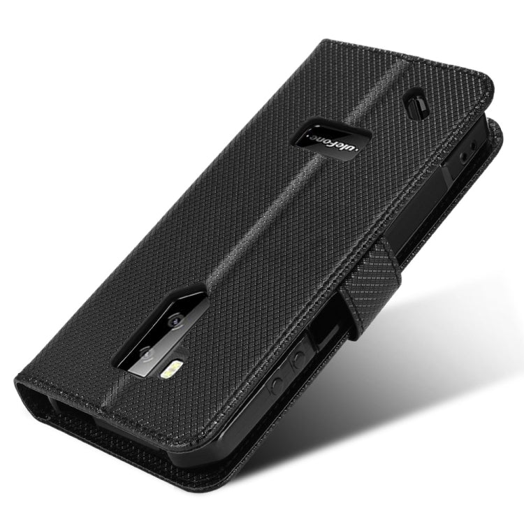 For Ulefone Armor X9 Diamond Texture Leather Phone Case
