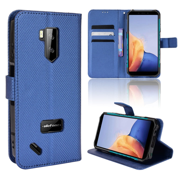 For Ulefone Armor X9 Diamond Texture Leather Phone Case