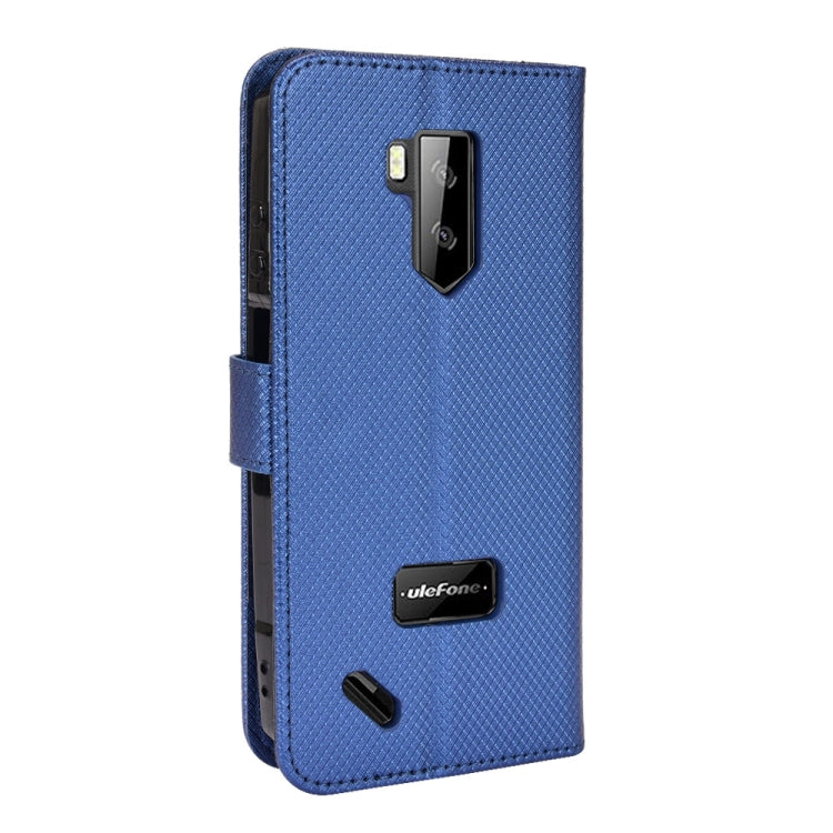 For Ulefone Armor X9 Diamond Texture Leather Phone Case