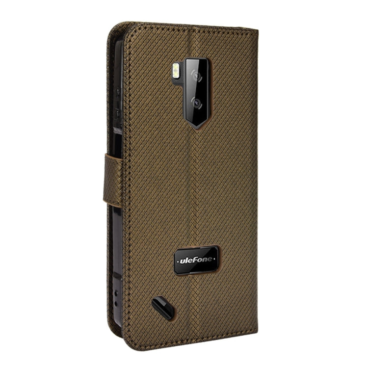 For Ulefone Armor X9 Diamond Texture Leather Phone Case