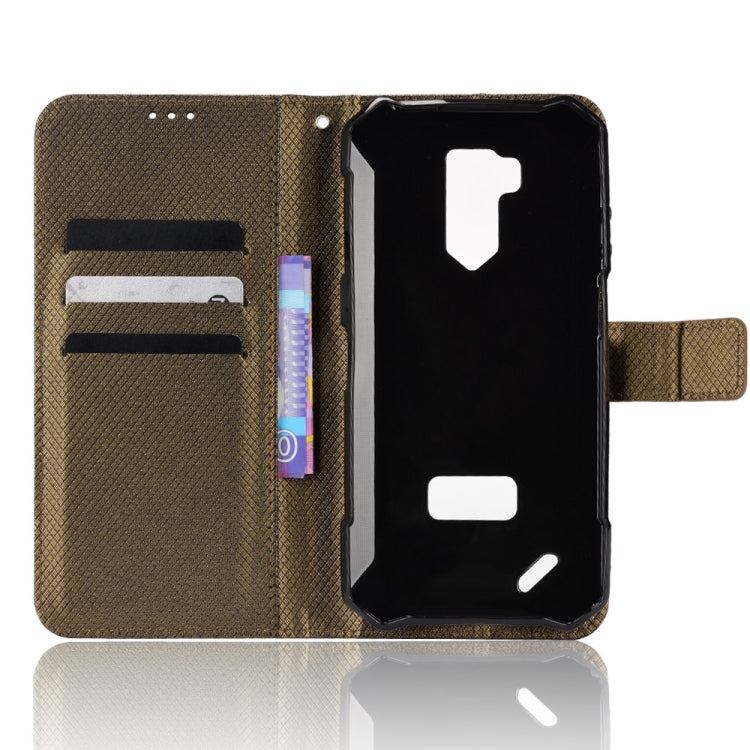 For Ulefone Armor X9 Diamond Texture Leather Phone Case