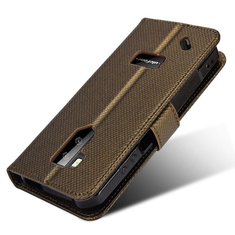 For Ulefone Armor X9 Diamond Texture Leather Phone Case
