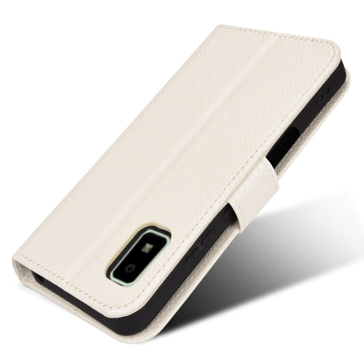 For Sharp Aquos Wish Diamond Texture Leather Phone Case
