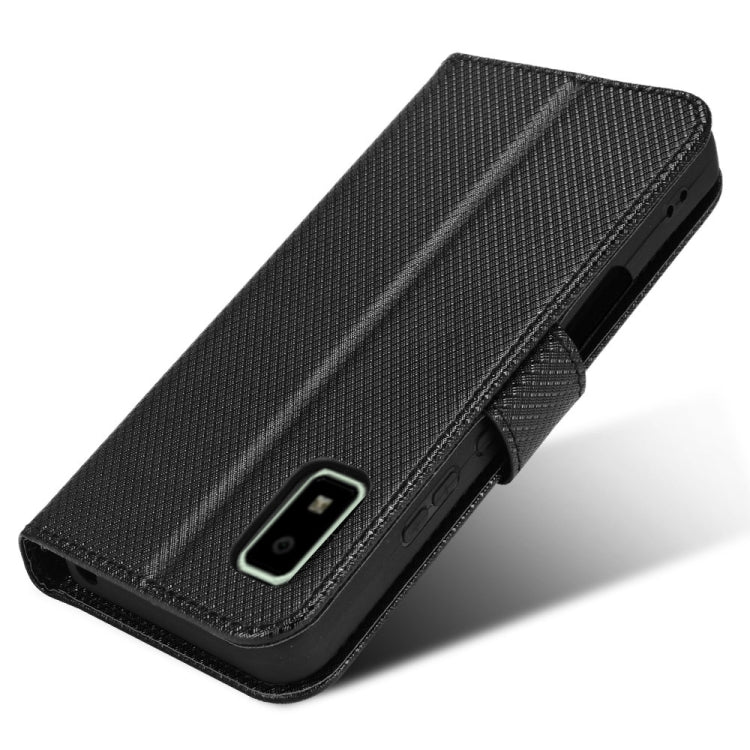 For Sharp Aquos Wish Diamond Texture Leather Phone Case