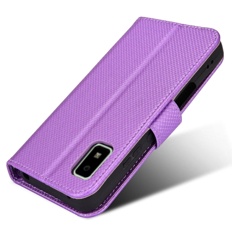 For Sharp Aquos Wish Diamond Texture Leather Phone Case