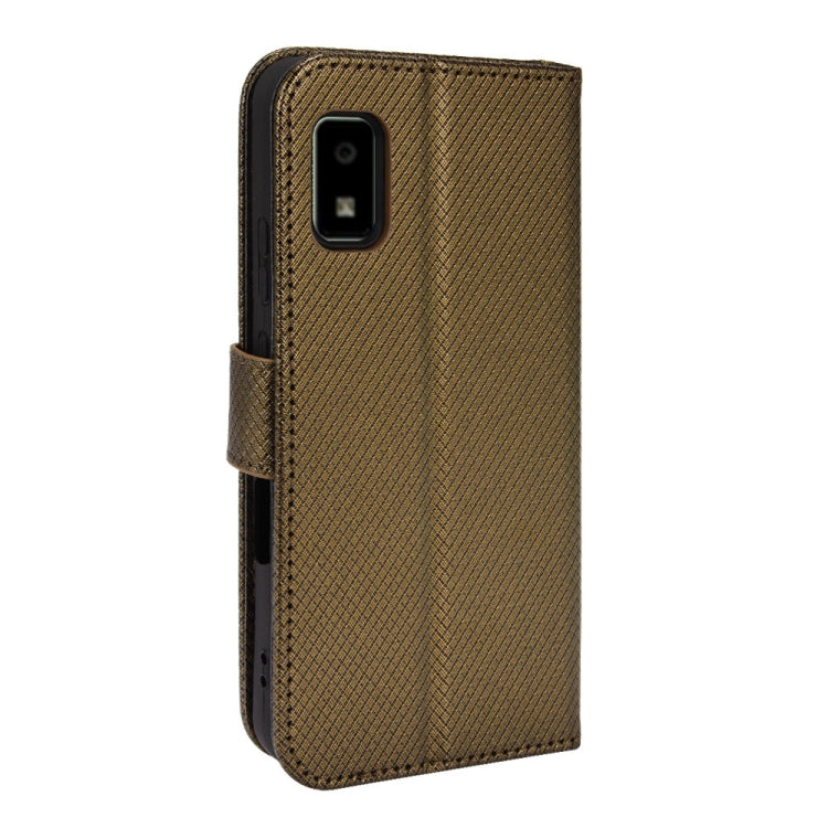 For Sharp Aquos Wish Diamond Texture Leather Phone Case